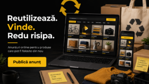 Anunțurile online pot ajuta produsele utile să ajungă la alte persoane, în loc să fie aruncate.